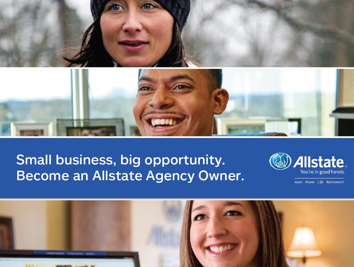 Small business, big opportunity. Become an Allstate Agency Owner.